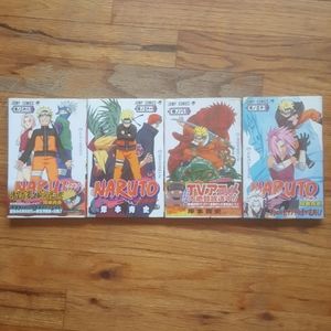 Naruto manga in japanese. Random volumes.